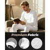 WEERTI Thermal Underwear for Men Long Johns with Fleece Lined