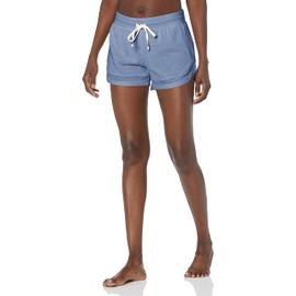 PJ Salvage Women's Loungewear Fade Away Short, Denim, Large