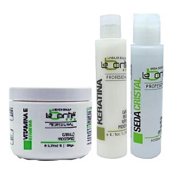 Kit Labonte Seda 120ml,vitamina E 150g Y Keratina1 20ml -
