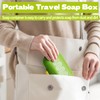 Soap Box Travel Soap Box Soap Dish with Drain Tray