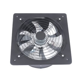 BIXIBIN 125W 110V Duct Fan, 12" 2800r/min Exhaust Ventilation Fan with High Airflow Low Noise, exhaust fan for Basements, Bathrooms, Kitchens