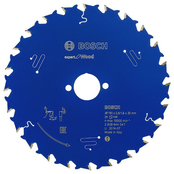 Bosch 2329822 Circular Saw Blade, Blue