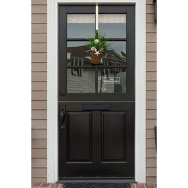 WaaHome Pack of 2 No Soliciting Sticker Decal for Window 3''X7'' No Soliciting Sign for House Home Door Business