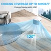 Windowless Portable Air Conditioner, 15H Timer & 120°Oscillation, 3-IN-1 Portable