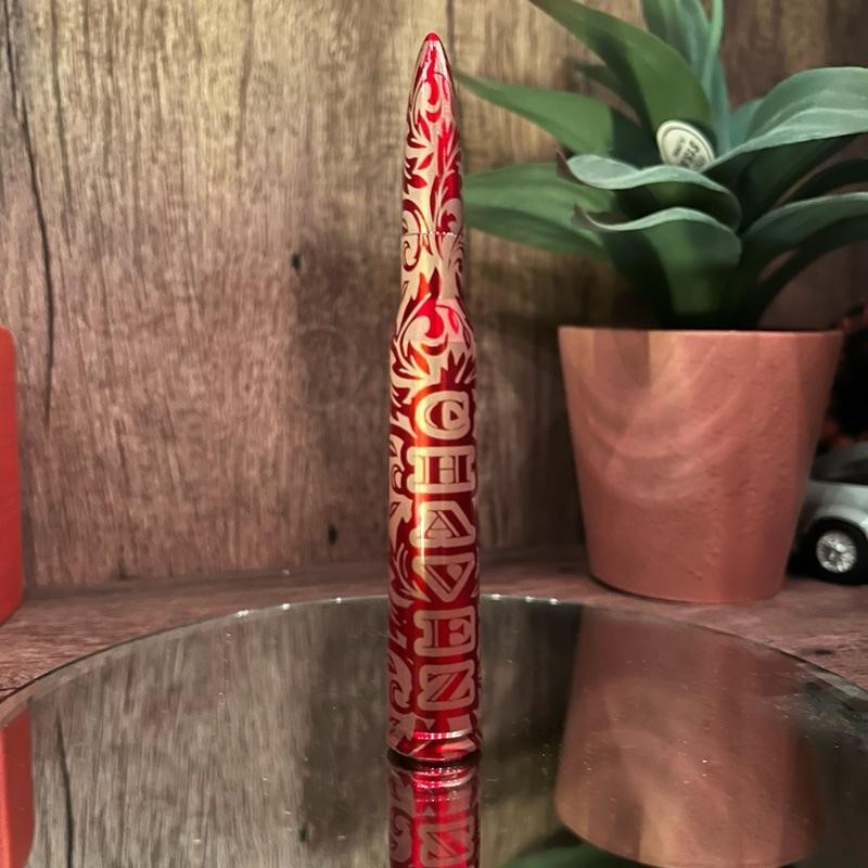 (NOT REAL BULLET) Custom Etched Bullet Antenna for Any Truck
