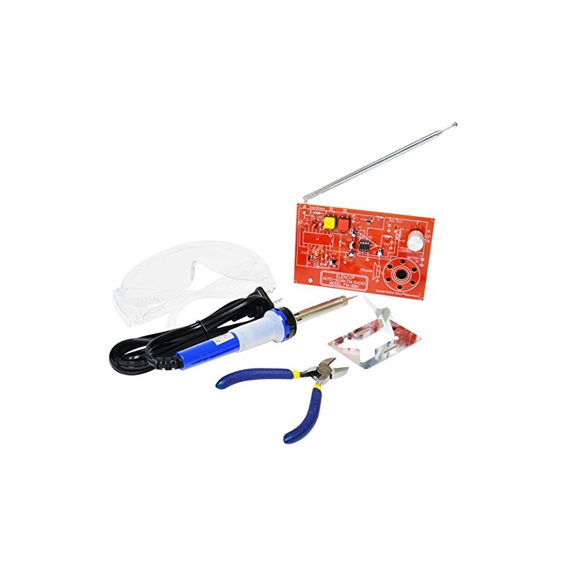 WEmake FM Radio DIY Soldering Kit with Tools | Soldering