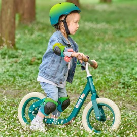 ETEETOW Adjustable Gradient Color Kids/Toddler Bike Helmet for 1-2-3-5-8-14 Years Boys Girls,Skateboard Helmet with Knee and Elbow Pads Wrist Guard Roller Skates,Cycling,Skating Scooter Longboard