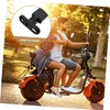Mobestech 1pair Electric Moped Foot Pegs Rear Footrest for Electric