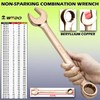 WEDO Non-Sparkling Combination Spanner 8 mm Length 120 mm Non-Magnetic