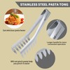 MSY BIGSUNNY 2 Pack Pasta Tong, Stainless Steel Food Tong
