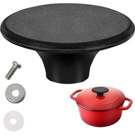 Lodge Dutch Oven Knob Pan Lid Handle Replacement Knob for Le Creuset, Lodge, Aldi and
