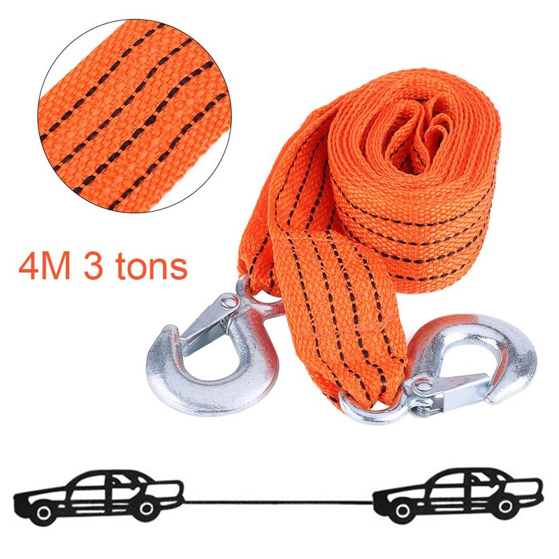 Tow Rope, 4 Meter Load 3 Ton Car Trailer Towing