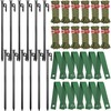 12 Pack Tree Stakes and Supports 15.7 Inch Heavy Duty