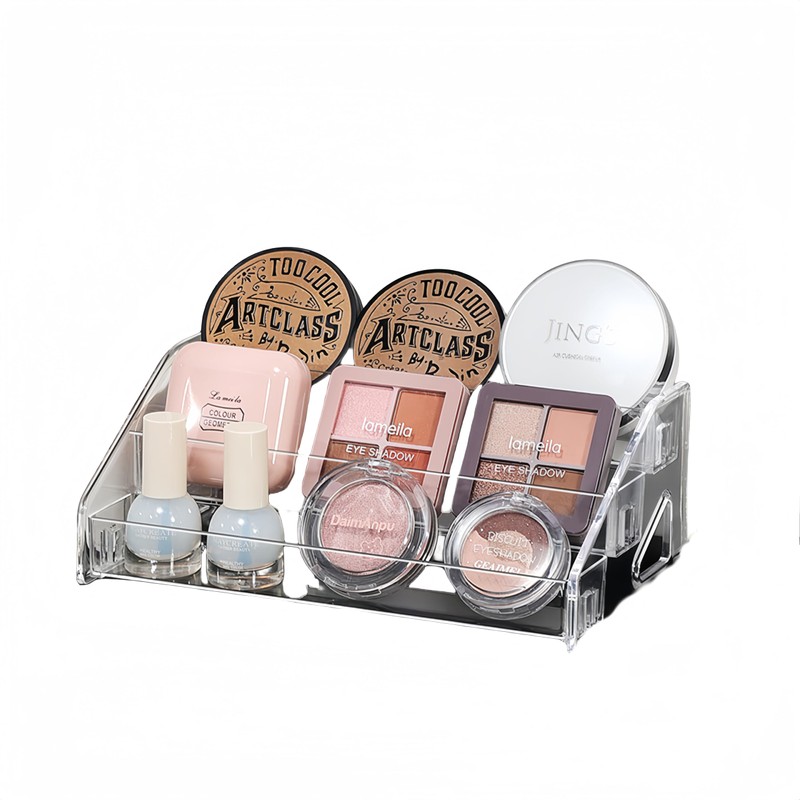 Beyond The Future Makeup Storage Acrylic Makeup Box, 3 Tiers,