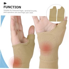 Mikinona Professional Sports Wrist Support Thumb Brace Compression Wrist Brace Wrist Protector Thumb Stabilizer for Basketball