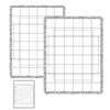 BAOFALI 2PCS 6.5X 8.5inch Stick and Stamp Mat, Low Stcik