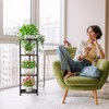 iDavosic.ly 4 Tier Corner Plant Stand Indoor, 45 Inch Tall