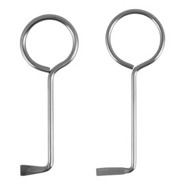 Rixotix Lock Pick Set Professional – 2 Pieces – Lock Pick Wrench – Stainless Steel BuntBartschlüssel Lock Pick Set, Opening Tool, Universal Key – Door Opener Key for BuntBart Lock Opener