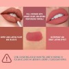 Set 4 Labiales Mate Terciopelo Impermeable No Transfiere