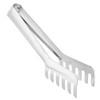 Generic Server Fork Comb Shaped Stainless Steel Spaghetti Tongs Clip