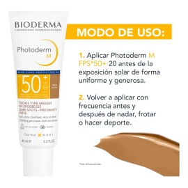 Protector Solar Bioderma Photoderm Manchas Spf50 Brown