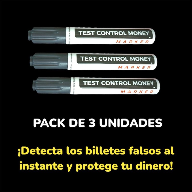 3 x Counterfeit Money Detector (Euro, Dollar, Scales...)