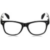 retroUV® Horn glasses without bars for women and men, nerd