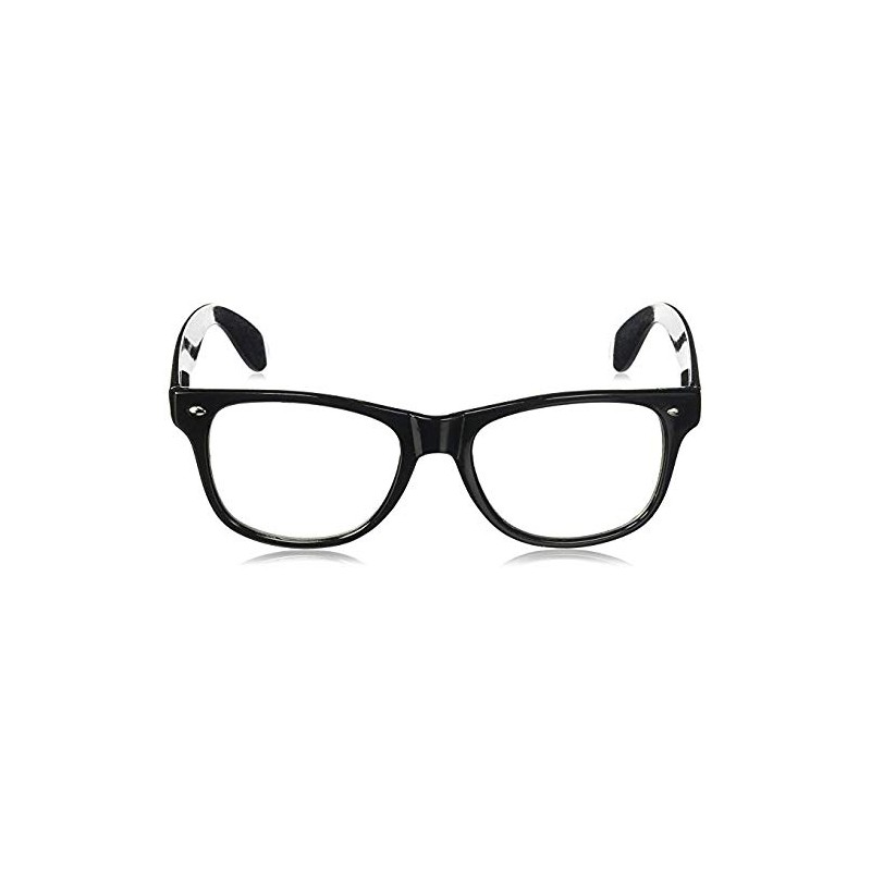 retroUV® Horn glasses without bars for women and men, nerd