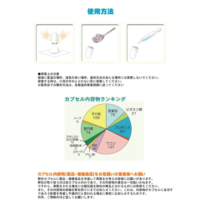 Food Capsule #2 No. 100 Pieces