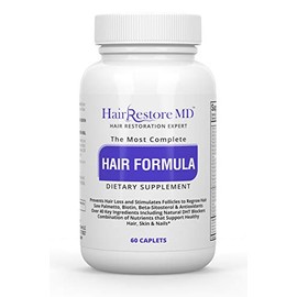 "HAIR FORMULA”. Hair Growth Vitamins with Biotin - for Hair, Skin and Nails - Women and Men with Saw Palmetto & Biotin to Stop, Prevent Hair Loss and Stimulate Hair Follicles