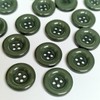 MajorCrafts® 48pcs 15mm Thick Edge 4 Holes Round Resin Sewing