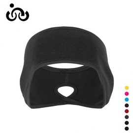 Outdoor Sports Polar Fleece Warm Headband for Cycling Running, Windproof Ear Protection, Soccer Size/Hr-K-06 Sky Blue 15ea