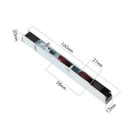 2pcs Sliding Patio Door Rollers Fits UPVC Timber Aluminium Door 160 x 12 x 20mm