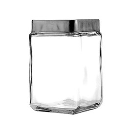 Anchor Hocking 85754 Stackable Square Jar