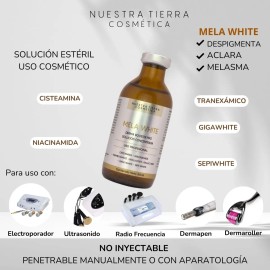 Vial Despigmentnante Con Ácido Tranexámico Y Cisteamina 50ml Momento de aplicación Noche Tipo de piel Todo tipo de piel