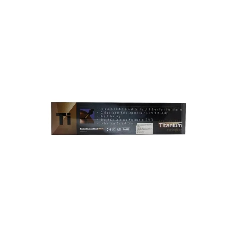 Alaciadora De Cabello Titanium Profesional Hci-50 Ti