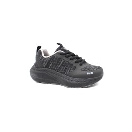 DRD Kids Targa Orthopedic Friendly Shoe Black/Grey 1.0Y Wide Width
