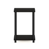 Furinno Simplistic 1-Tier End Side Night Stand/Bedside Table with Plastic