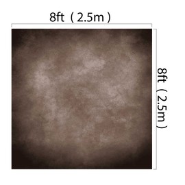 Kate 8x8ft/2.5x2.5m Brown Backdrop Retro Dark Brown Texture Abstarct Portrait Photography Backgrounds Photo Studio Props