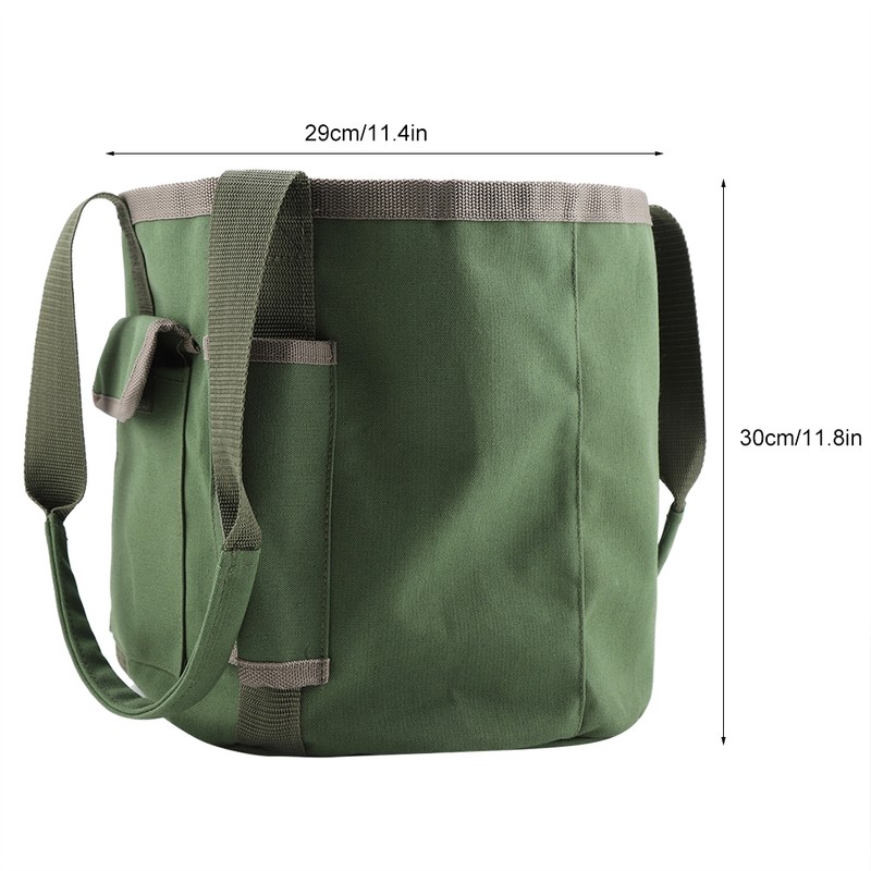 Portable bucket Garden Tool Bag tote storage pouch waterproof