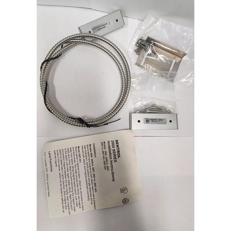 Sentrol 2500 Series Mount Switch and Magnet 2505A#-LBBS