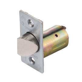 Dynasty Hardware 2-3/8" Backset Deadlatch for Augusta or Spartan Keyed Door Levers, Satin Chrome (1 Pack)