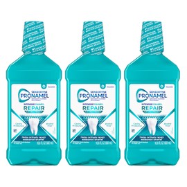 Sensodyne Pronamel Intensive Enamel Repair Alcohol-Free Mouthwash to Help Actively Repair Enamel and Protect Against Cavities, Extra Fresh, 16.9 fl oz (3 Pack)