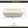 Banneton Bread Proofing Basket Sourdough Proofing Basket for Beginners &