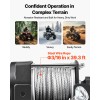 3000 Lbs Electric Winch 12V DC 3/16 X 39.4 ft