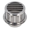 Stainless Steel Air Vent Cap Louvered Vent Cover Round Air