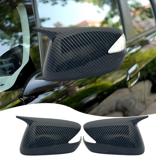 MUXEE Side Mirror Cover,for Honda Fit 2009 2010 2011 2012