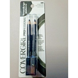 COVERGIRL PROFESSIONAL BROW & EYELINER MARKER MIDNIGHT BLACK #500