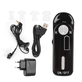 Mini Ear Sound Hearing Aid Mini Voice Hearing Amplifier Assistance  100-300V