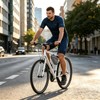 Bike Triangle Frame Bag, Bicycle Tube Storage Pouch, Strap-On Under